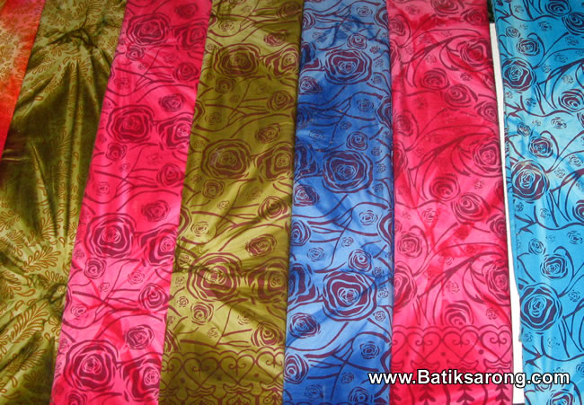 Batik Sarongs Manufacturer Indonesia