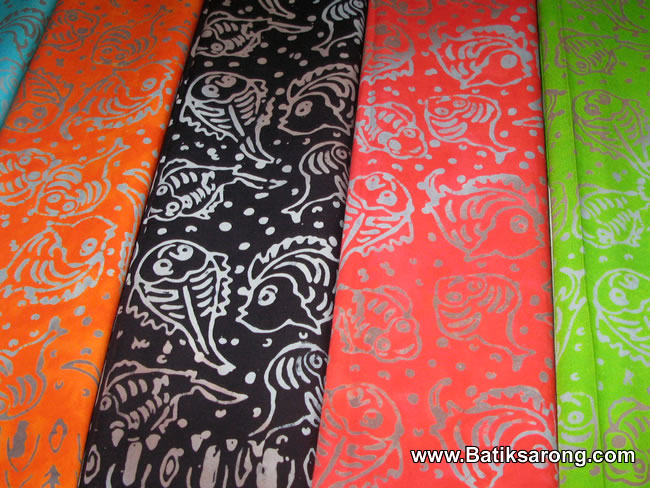 Batik Sarongs Factories Indonesia