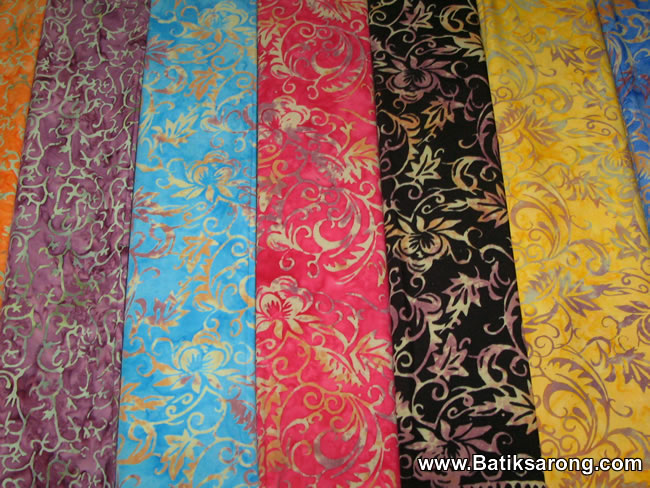 Batik Sarongs Indonesia