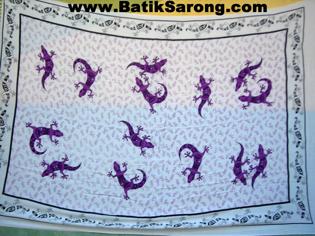 Sarongs Printed From Bali Indonesia