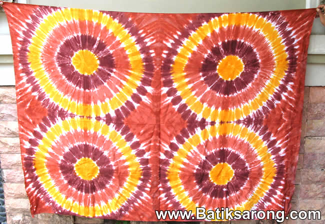Tie Dye Sarongs Wholesale Indonesia