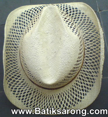Handmade Natural Fibre Caps Hats Indonesia