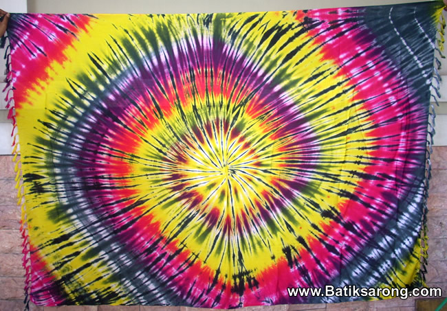 Tie Dye Fabric Wholesale Bali Indonesia Textile Clothing Dress Wholesale Factory